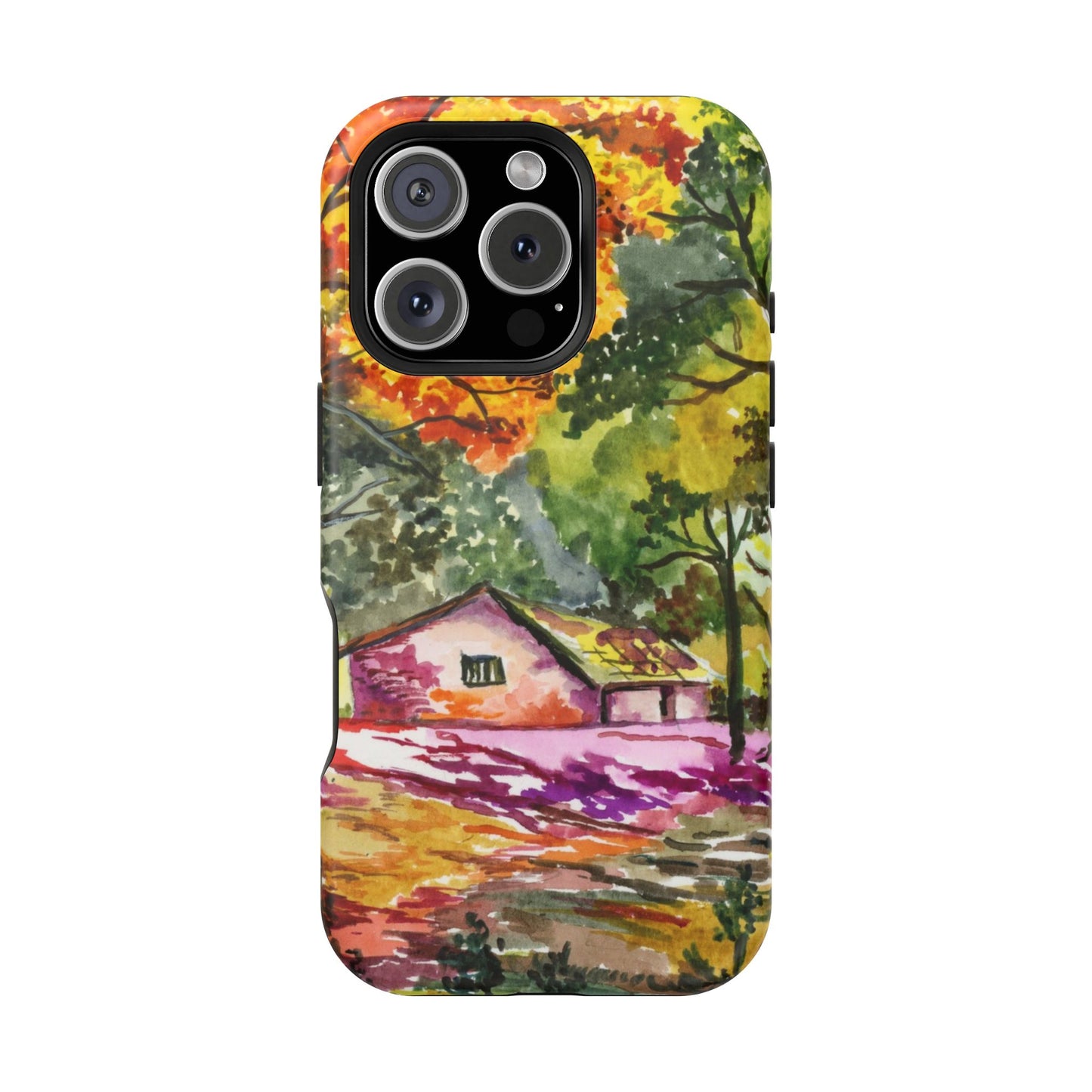 Rustic Autumn Reverie MagSafe® Impact Cases (iPhone 17 and others)