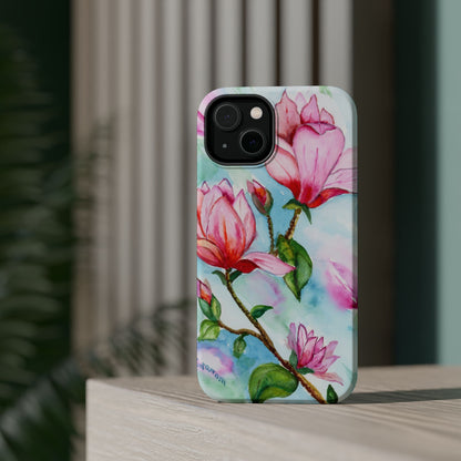 MagSafe® Allura Magnolia Impact Cases (iPhone 17 and others)