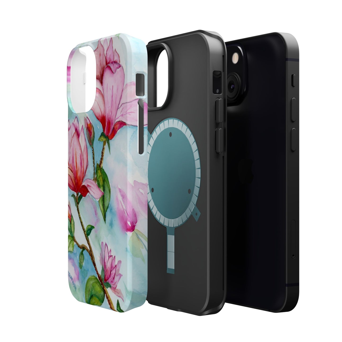MagSafe® Allura Magnolia Impact Cases (iPhone 17 and others)