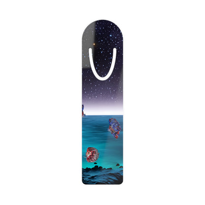 Galactic Ocean Aluminum Bookmark