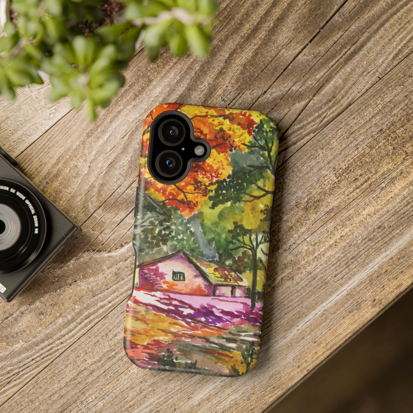 Rustic Autumn Reverie MagSafe® Impact Cases (iPhone 17 and others)