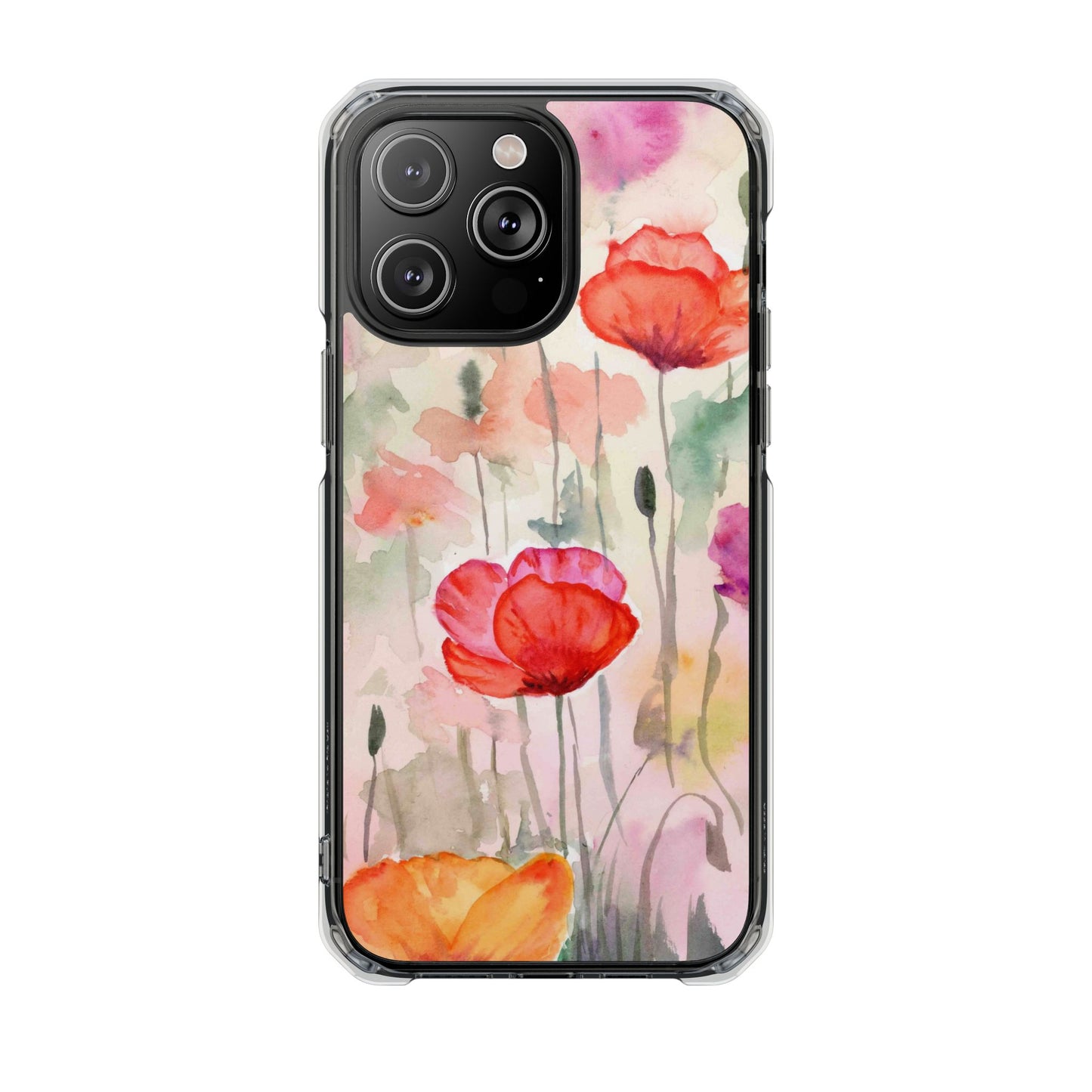 MagSafe® Wild Flower Clear Impact Cases (iPhone 16 & more)