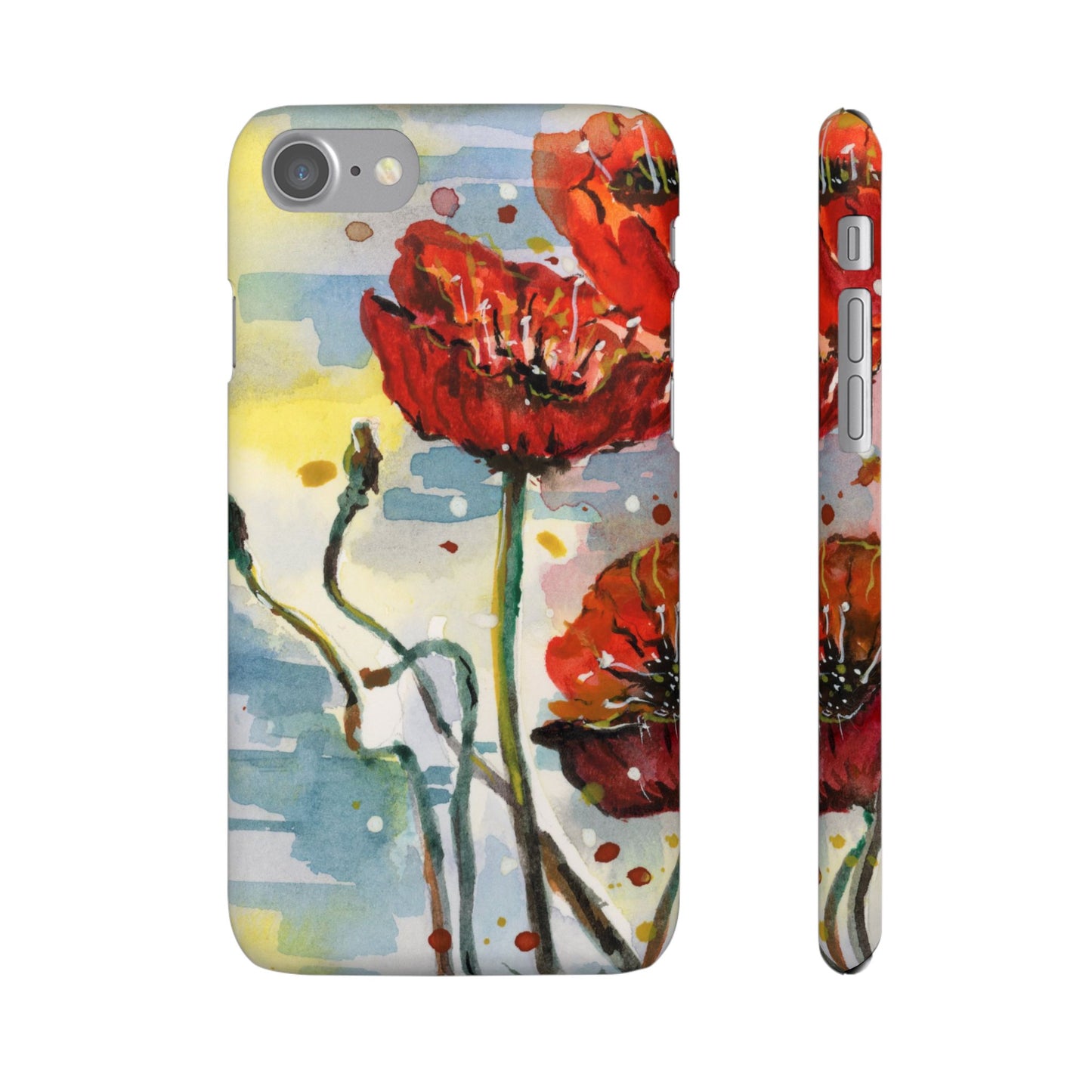 Poppy Love iPhone & Samsung Snap Cases