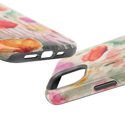 Winter Flowers MagSafe® Impact Cases (iPhone 16 and others)