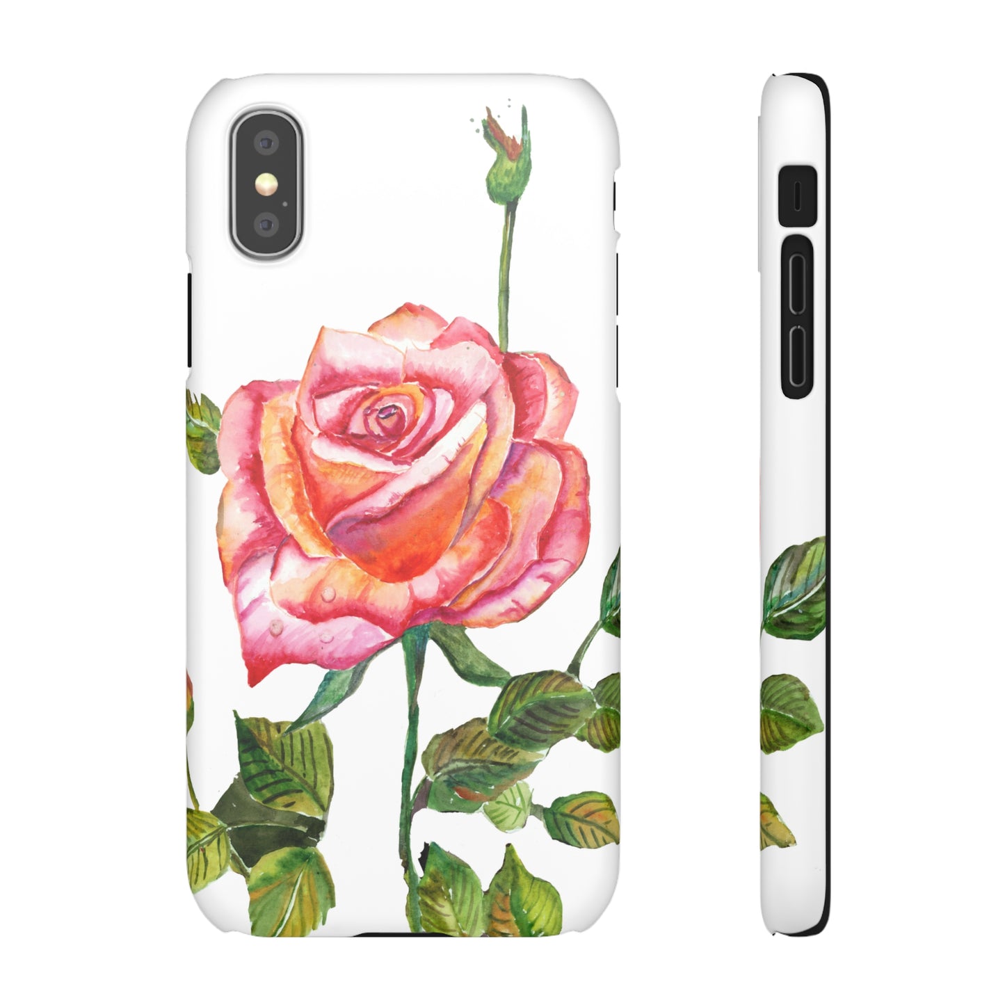 Fragrant Garden Rose iPhone & Samsung Snap Cases