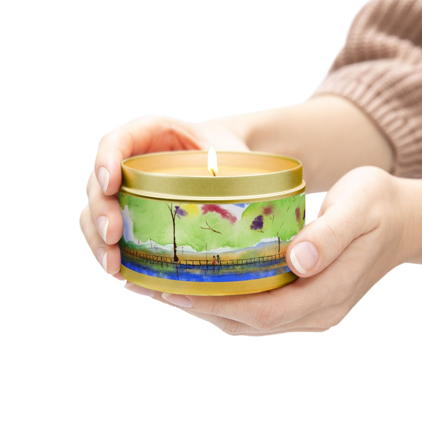 Tidal Walk Soy Wax Art Candles, USA Made