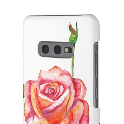 Fragrant Garden Rose iPhone & Samsung Snap Cases