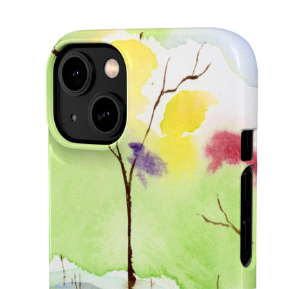 Tidal Flowers iPhone & Samsung Snap Cases