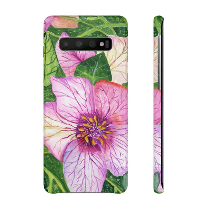 Magic Flowers iPhone & Samsung Snap Cases