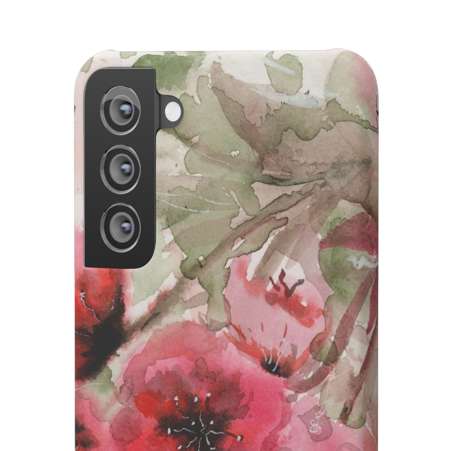 Evening Flowers iPhone & Samsung Snap Cases