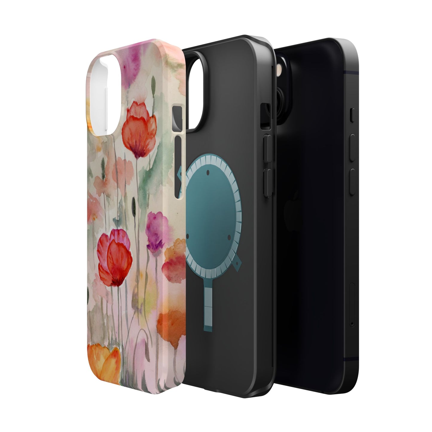 Winter Flowers MagSafe® Impact Cases (iPhone 16 and others)