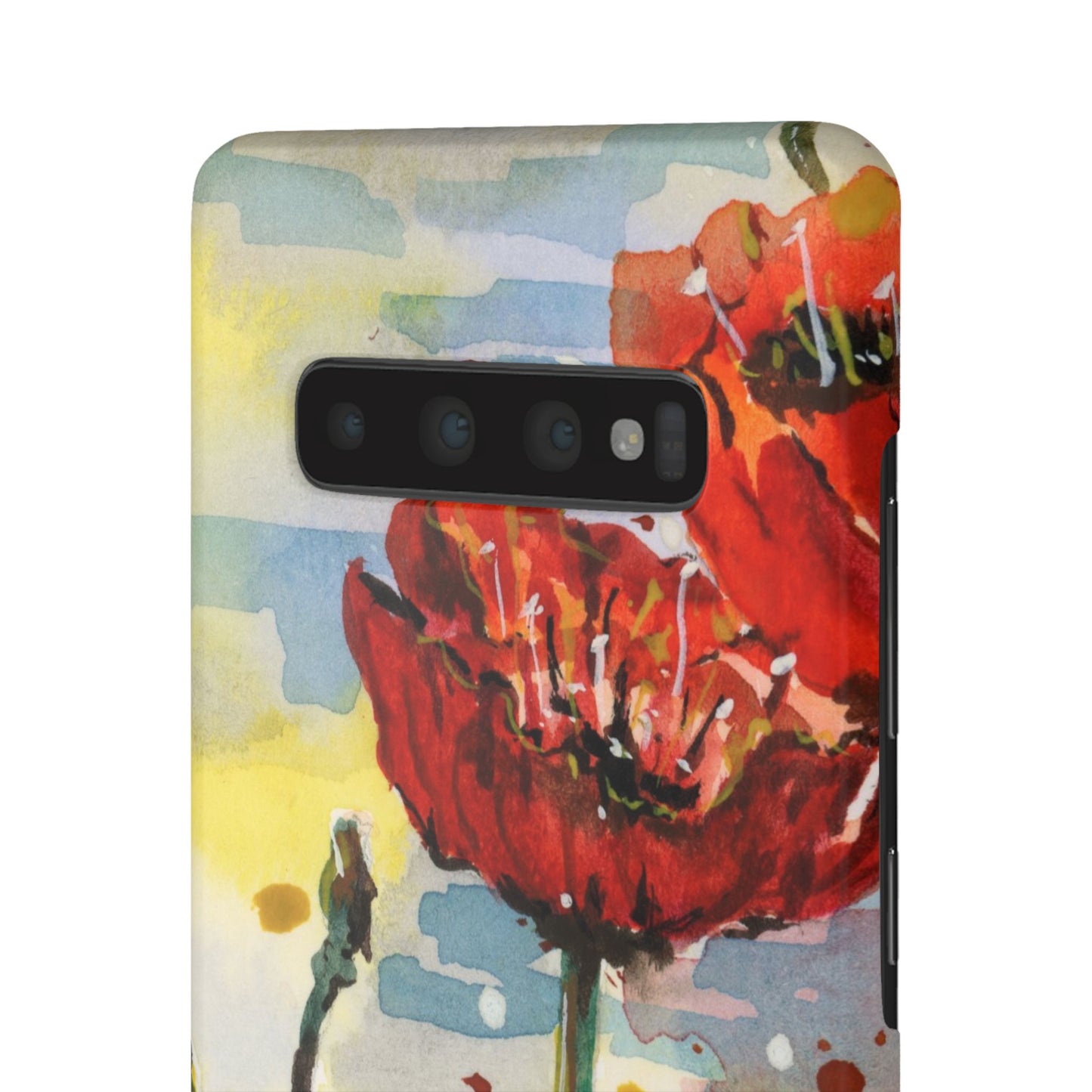 Poppy Love iPhone & Samsung Snap Cases