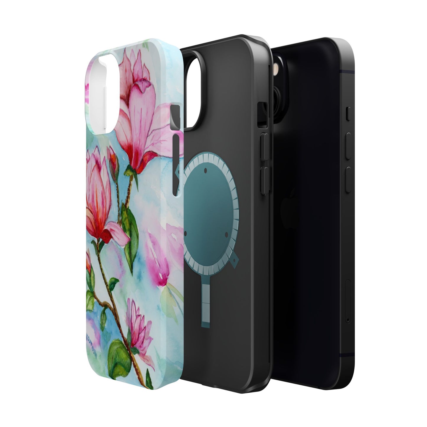 MagSafe® Allura Magnolia Impact Cases (iPhone 17 and others)