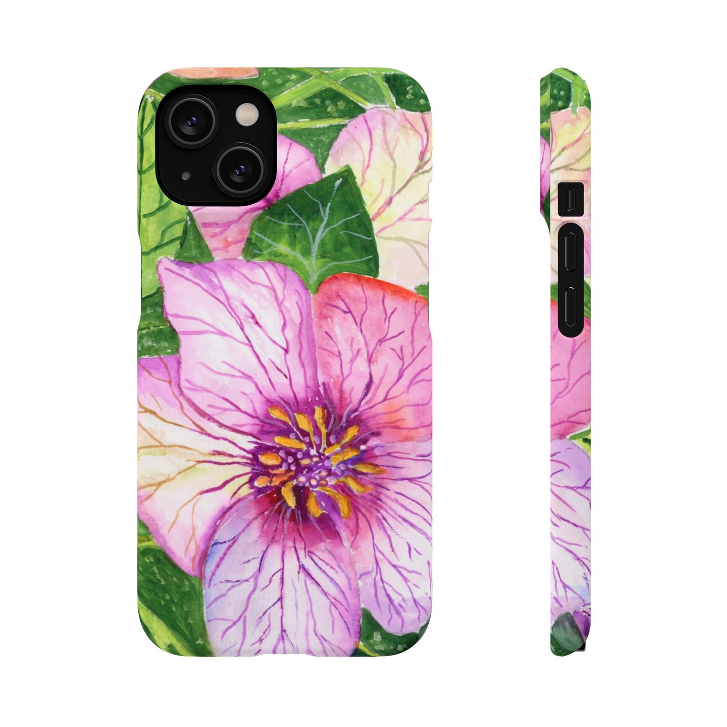 Magic Flowers iPhone & Samsung Snap Cases