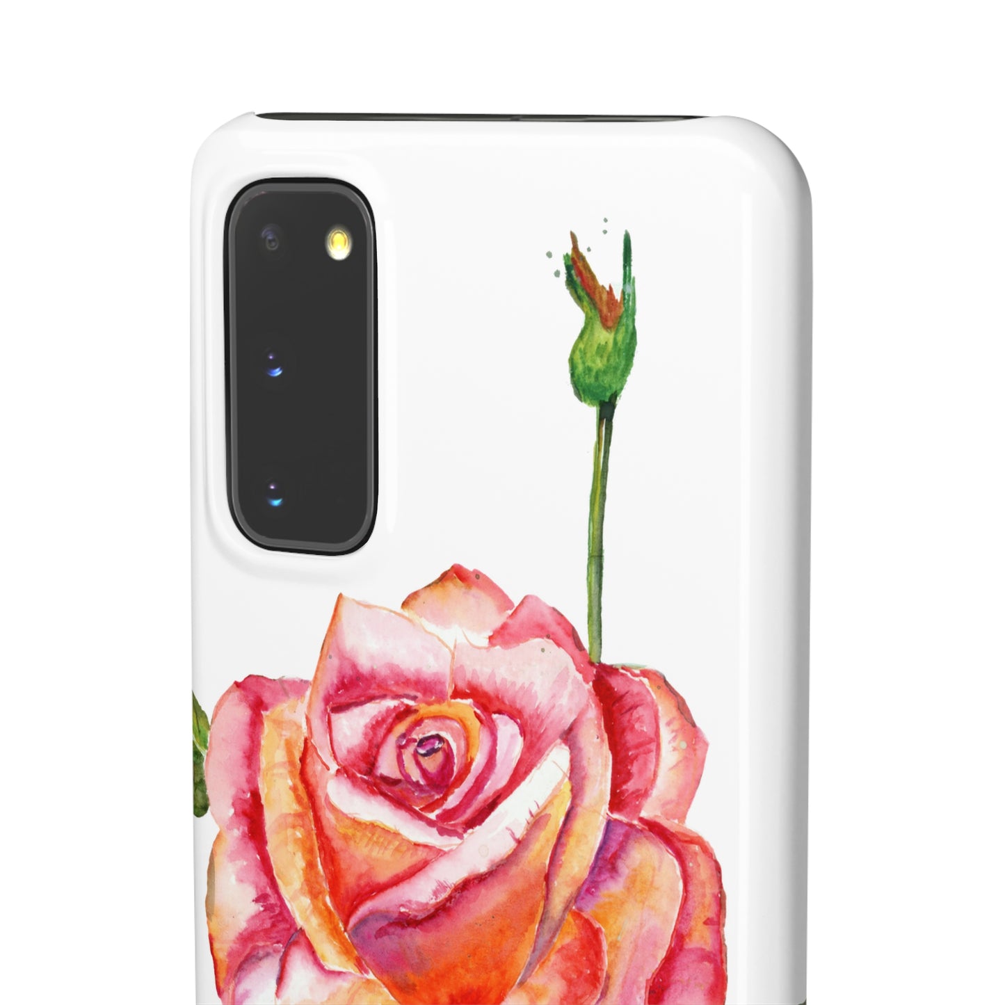 Fragrant Garden Rose iPhone & Samsung Snap Cases