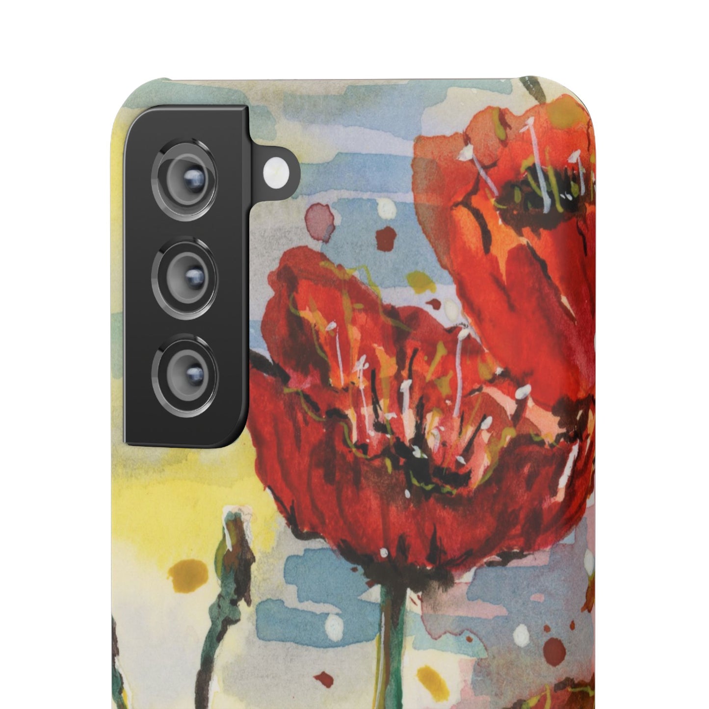 Poppy Love iPhone & Samsung Snap Cases