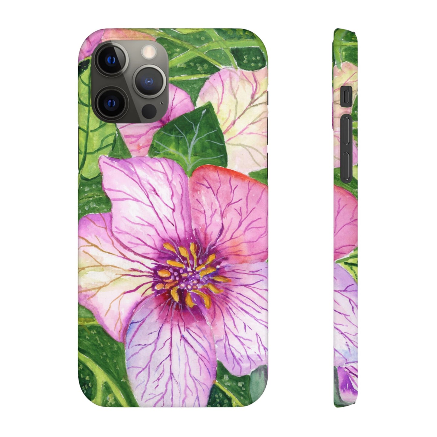 Magic Flowers iPhone & Samsung Snap Cases