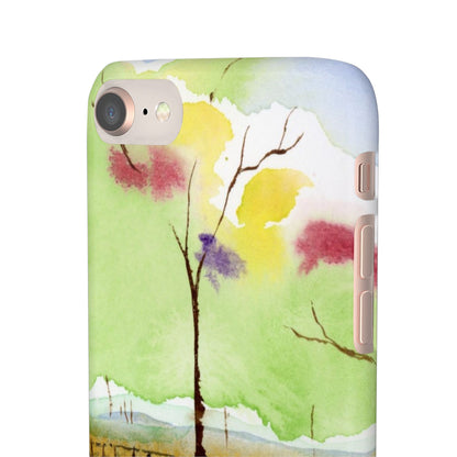 Tidal Flowers iPhone & Samsung Snap Cases