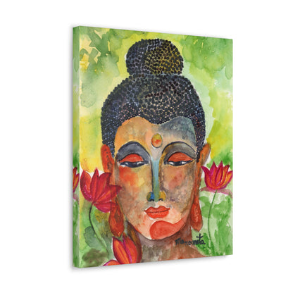 Enlightened Essence Watercolor Canvas Gallery Wraps