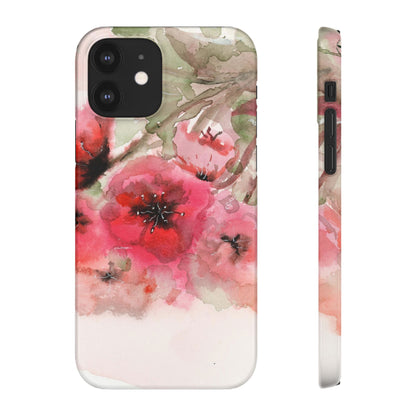 Evening Flowers iPhone & Samsung Snap Cases