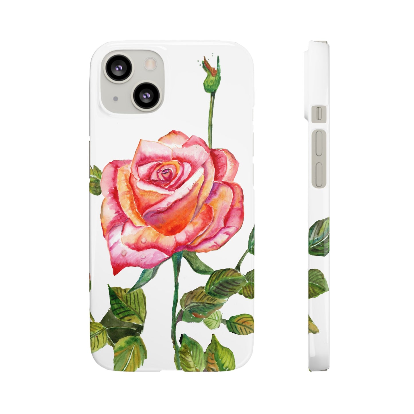 Fragrant Garden Rose iPhone & Samsung Snap Cases