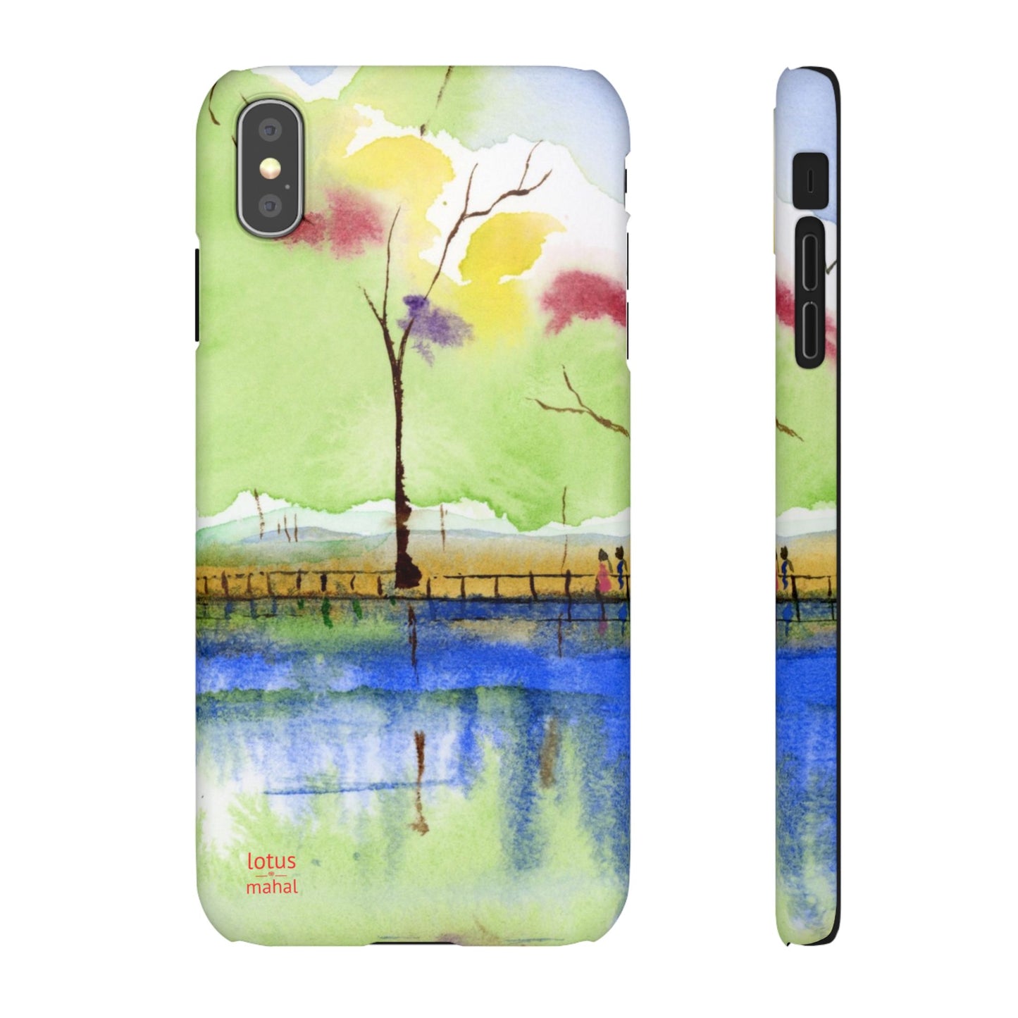 Tidal Flowers iPhone & Samsung Snap Cases