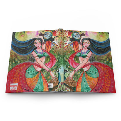 Krishna Love Hardcover Notebook