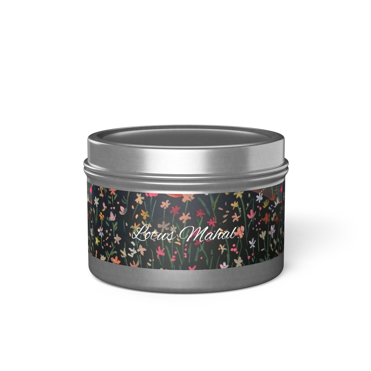 Wild Garden Flowers Handmade Art Candles