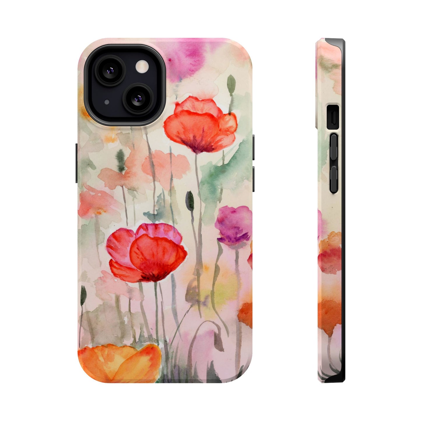 Winter Flowers MagSafe® Impact Cases (iPhone 16 and others)