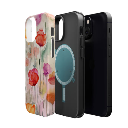 Winter Flowers MagSafe® Impact Cases (iPhone 16 and others)