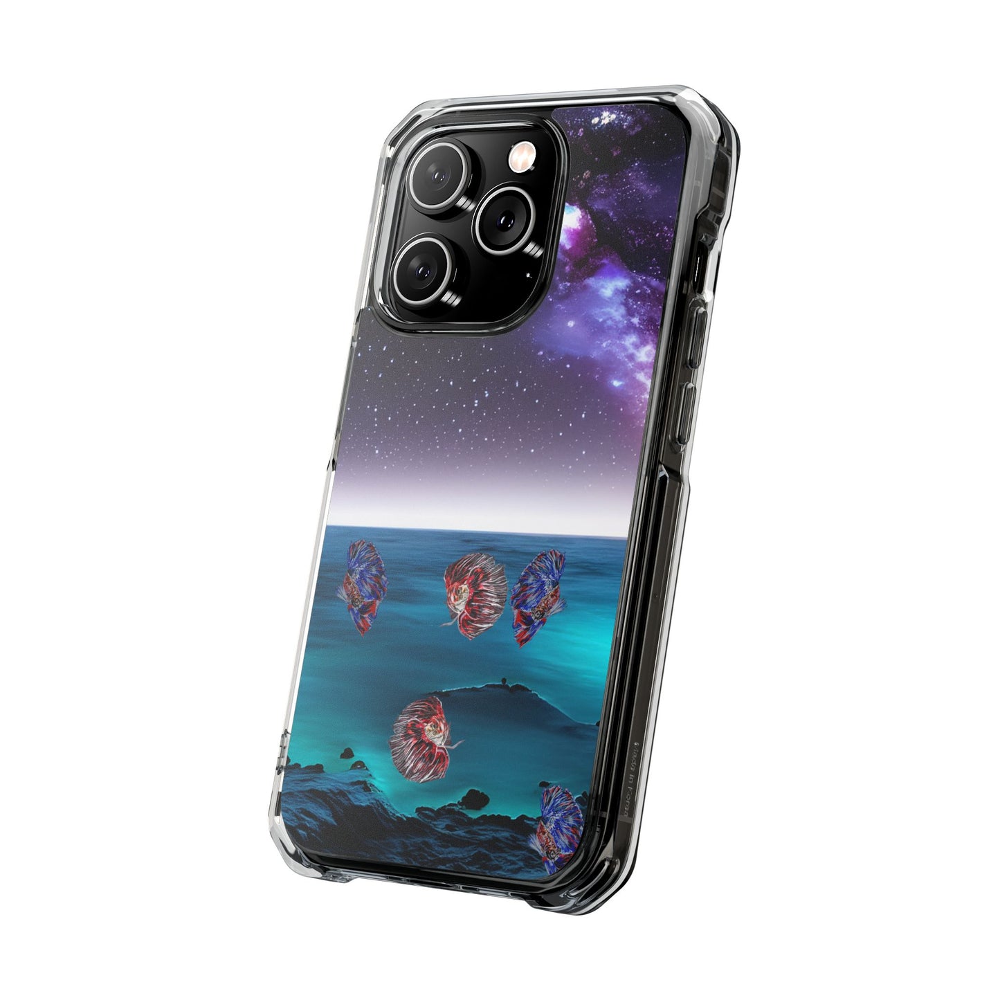 MagSafe® Galactic Ocean Clear Impact Cases (iPhone 16 & more)