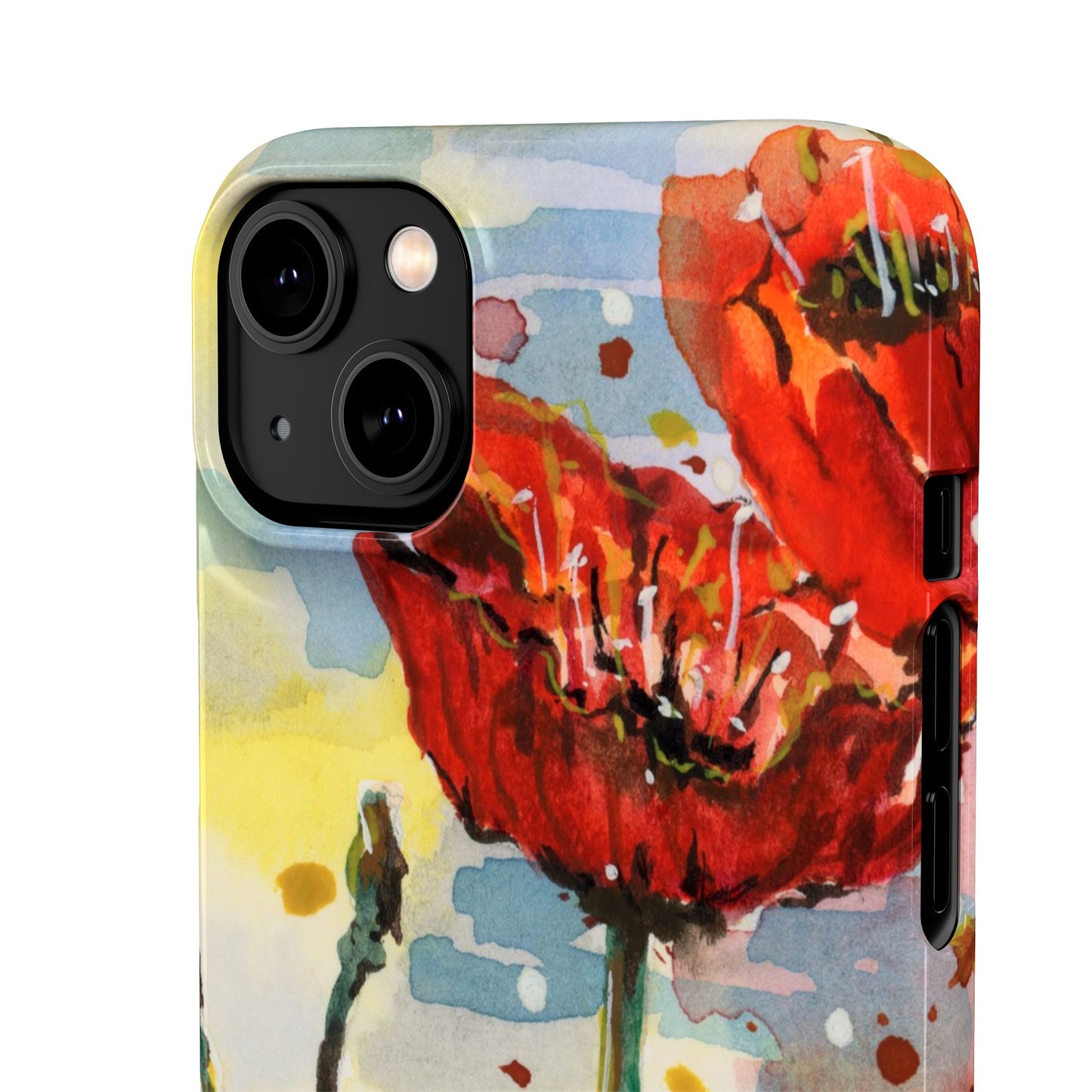 Poppy Love iPhone & Samsung Snap Cases