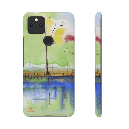 Tidal Flowers iPhone & Samsung Snap Cases