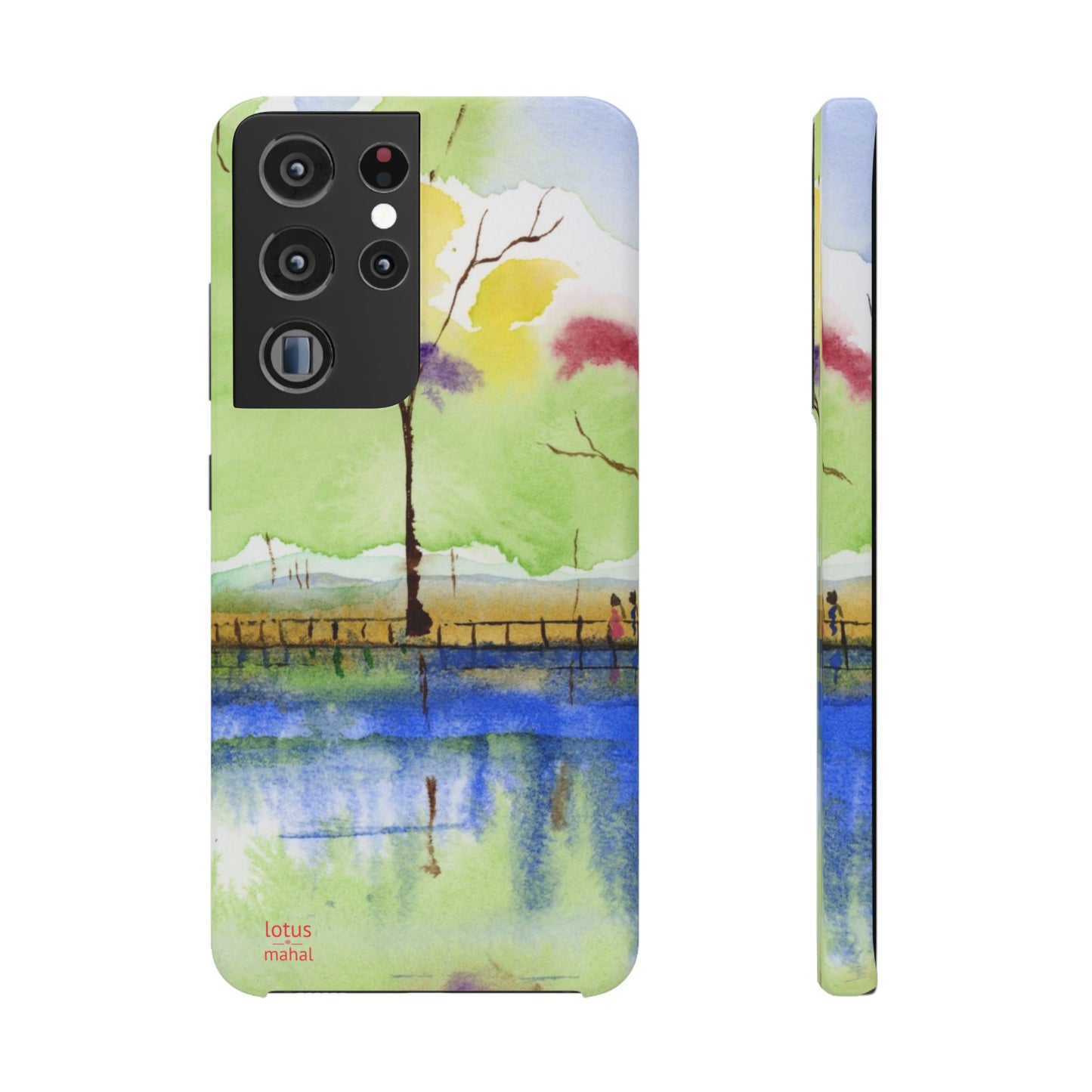 Tidal Flowers iPhone & Samsung Snap Cases