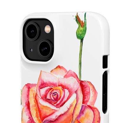 Fragrant Garden Rose iPhone & Samsung Snap Cases