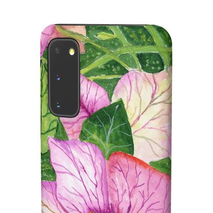 Magic Flowers iPhone & Samsung Snap Cases