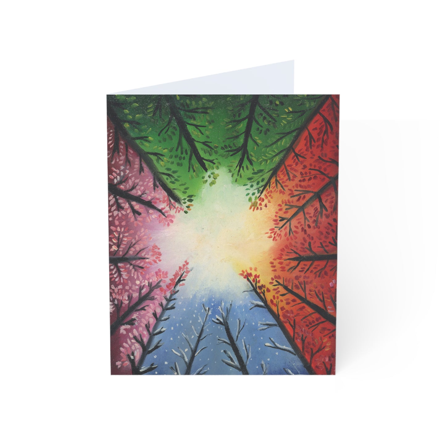 Freedom to breathe All Occassion Greeting Cards
