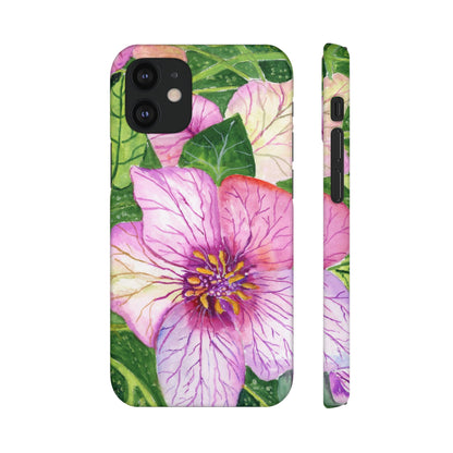 Magic Flowers iPhone & Samsung Snap Cases