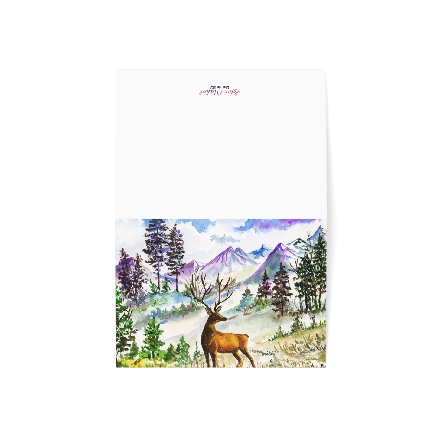 Wild Stag All Occasions Greeting Cards