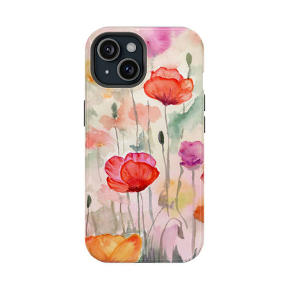 Winter Flowers MagSafe® Impact Cases (iPhone 16 and others)