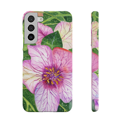 Magic Flowers iPhone & Samsung Snap Cases