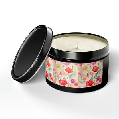 Wild Flowers Handmade Art Candles