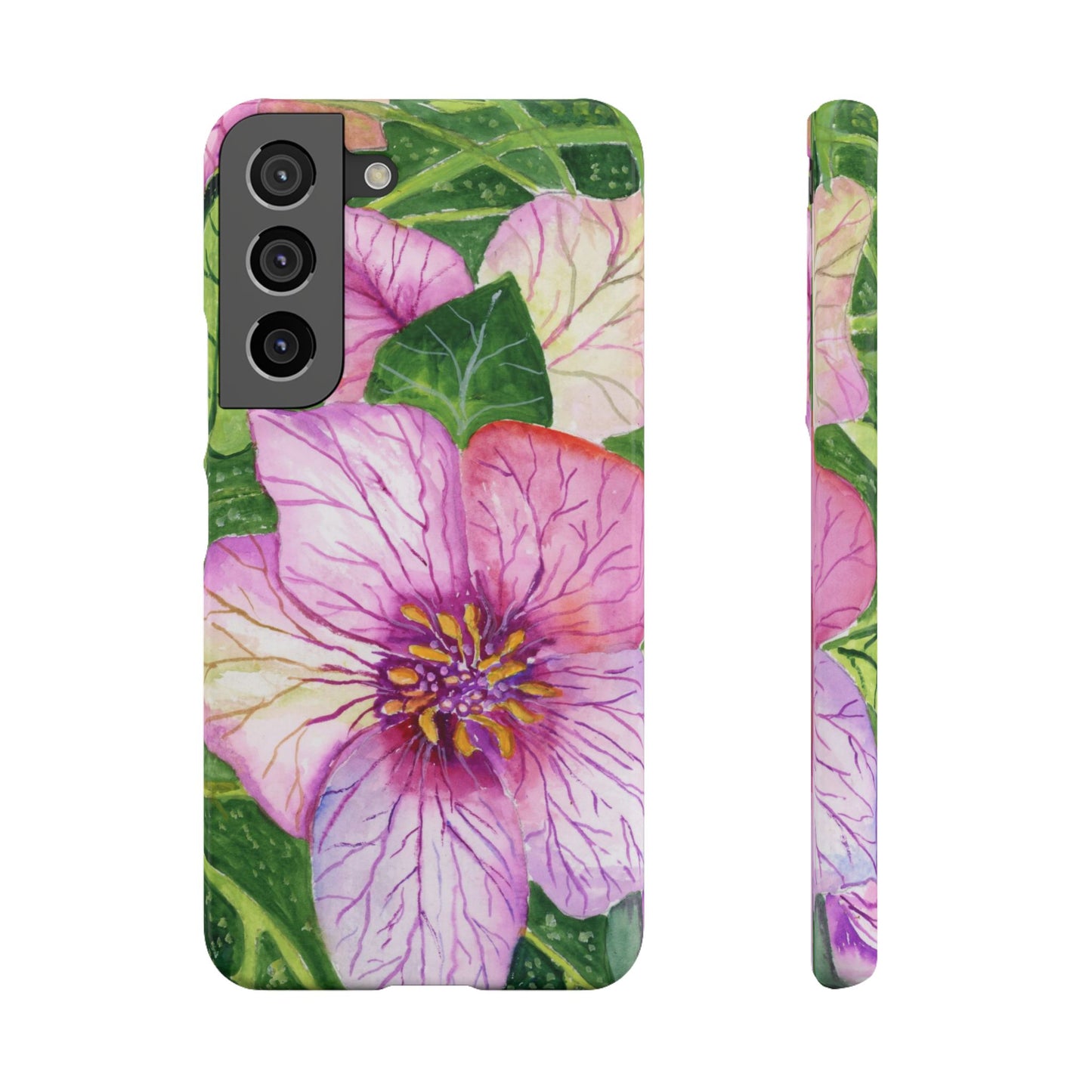 Magic Flowers iPhone & Samsung Snap Cases