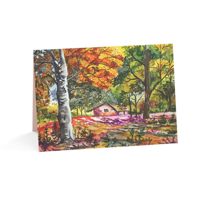 Rustic Autumn Reverie Any occasion Greeting Cards