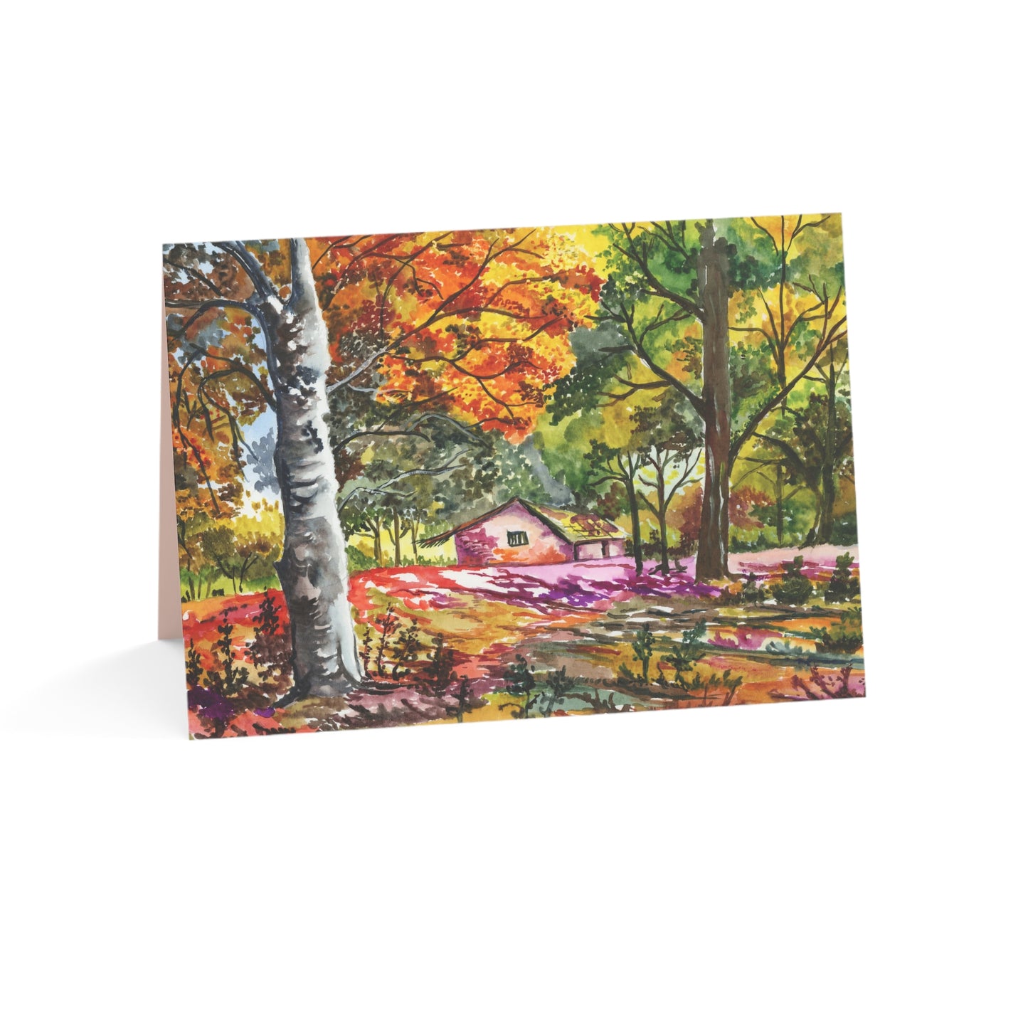 Rustic Autumn Reverie Any occasion Greeting Cards