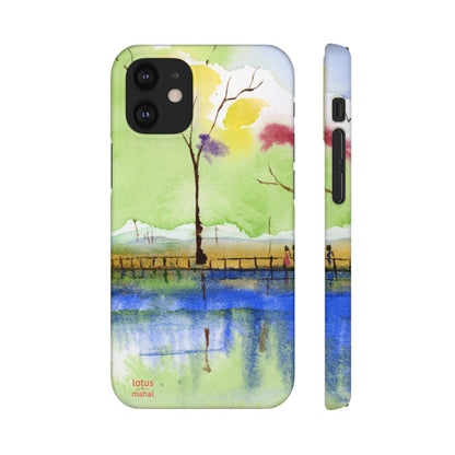 Tidal Flowers iPhone & Samsung Snap Cases