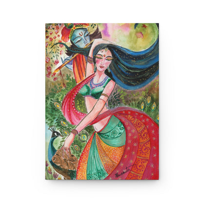 Krishna Love Hardcover Notebook