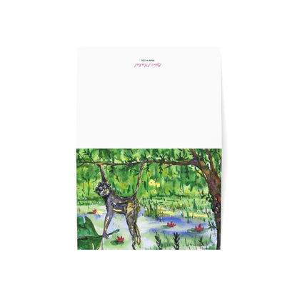 Swinging Delight All Occasions Greeting Cards