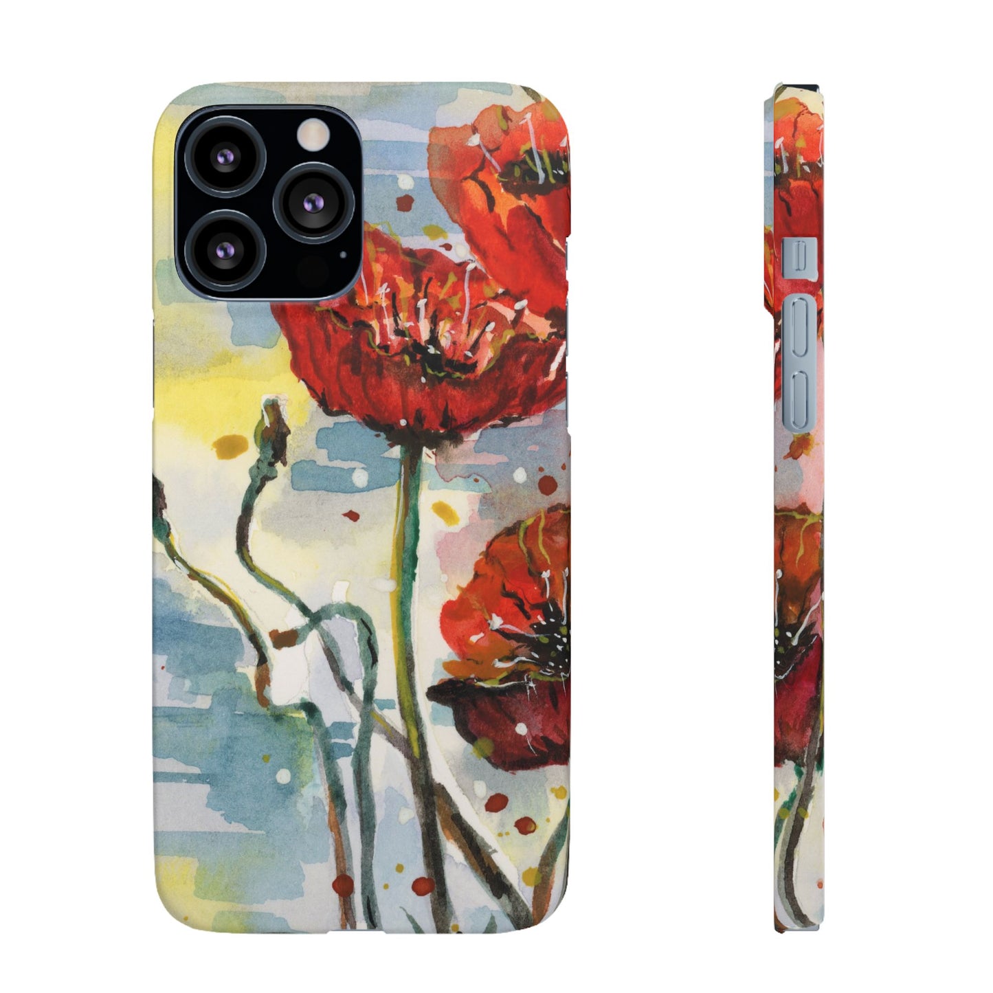 Poppy Love iPhone & Samsung Snap Cases