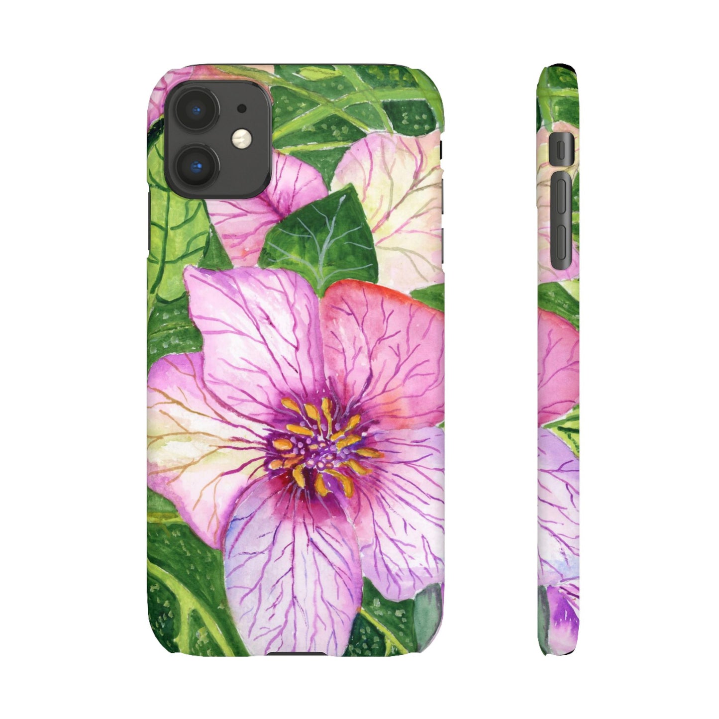 Magic Flowers iPhone & Samsung Snap Cases